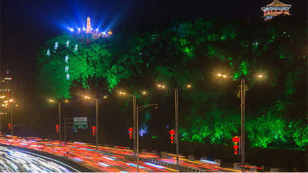 打造園林夜景燈光工程要滿足這三個要求